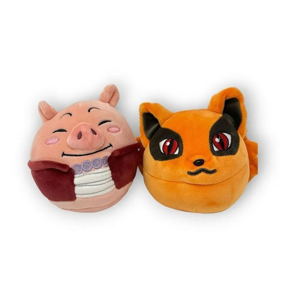 Naruto Kurama Tonton Set of 2 Zuru Anime Pop Surprise Mystery Stuffed Plush